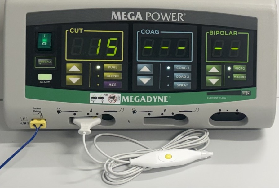 Activation Cable connected to an electrosurgical generator